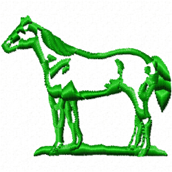 Horses Embroidery Design 12 Horses Embroidery Design 12
